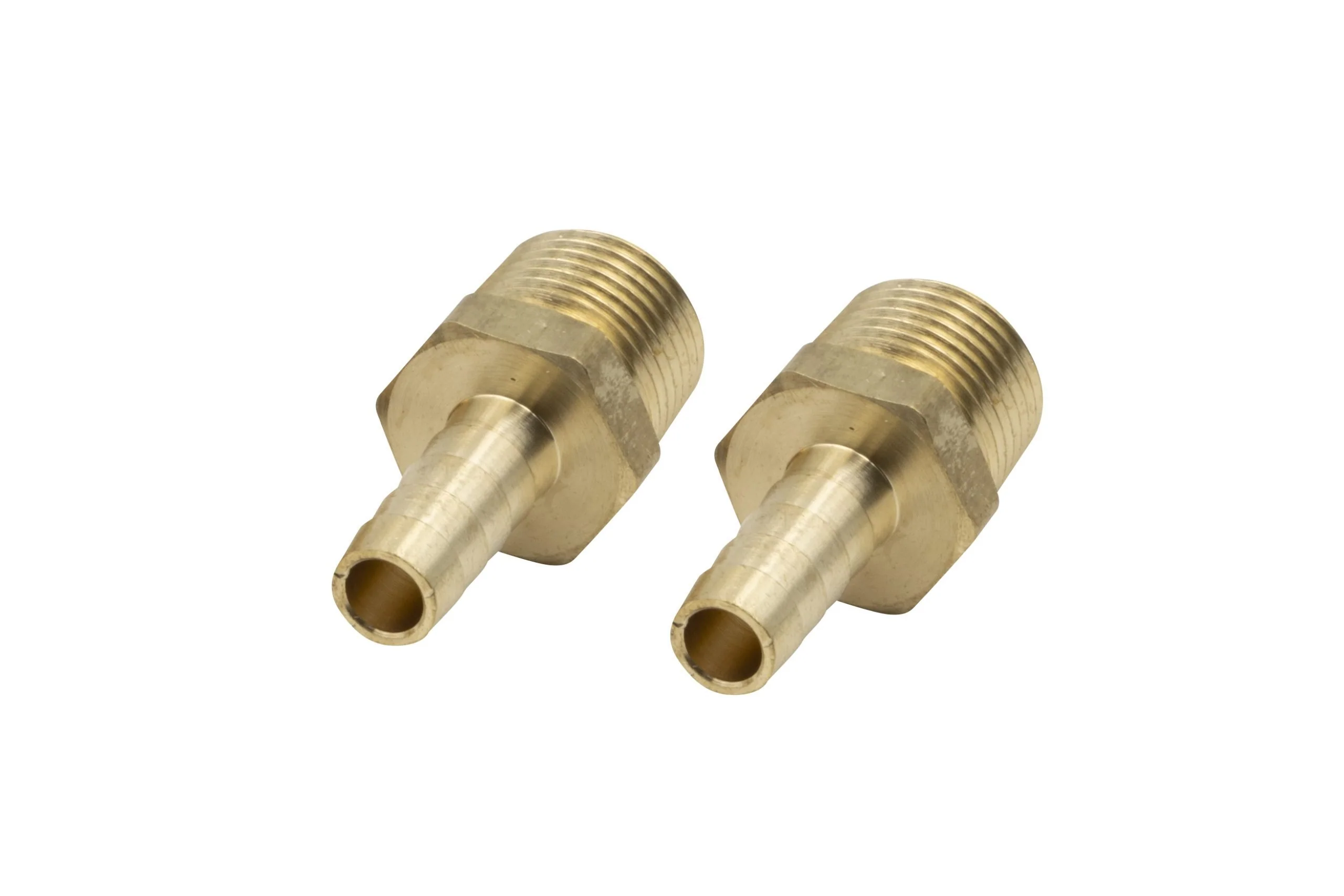 1/2" Male with 3/8" Hose Barb, Pack of 2