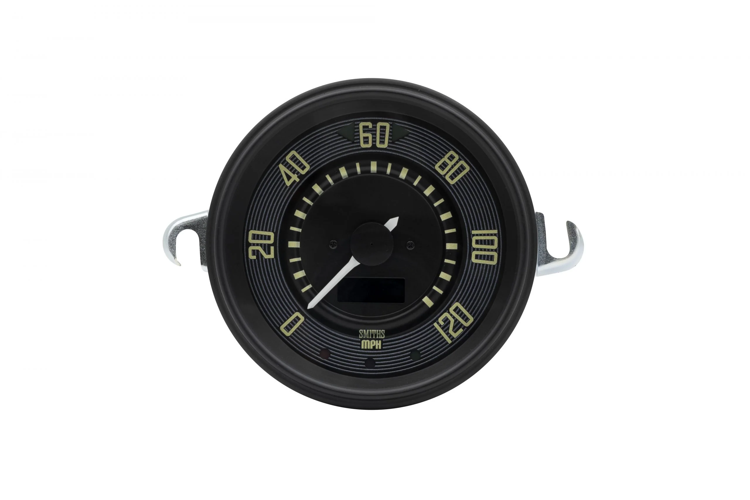 Black Dial and Black Bezel Speedometer for VW Type 1, 115mm 0-120 MPH