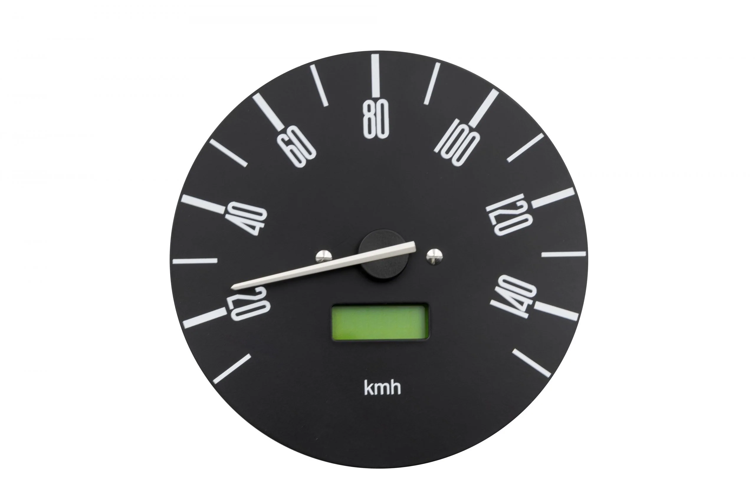 120mm 10-150KMH Black Dial Speedometer for Type 2