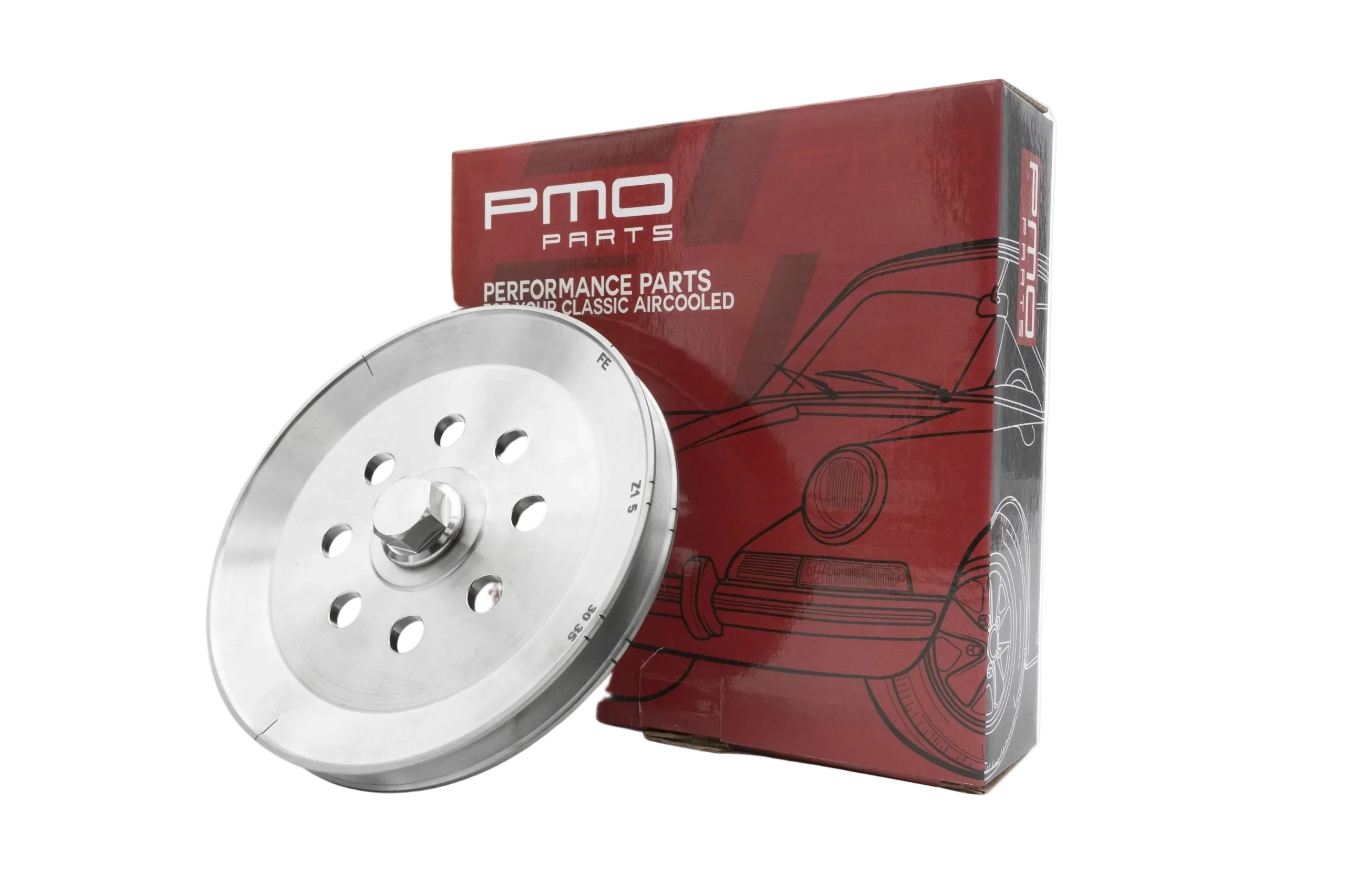 134mm PMO Crankshaft Pulley, Fits 911 (1978-83)