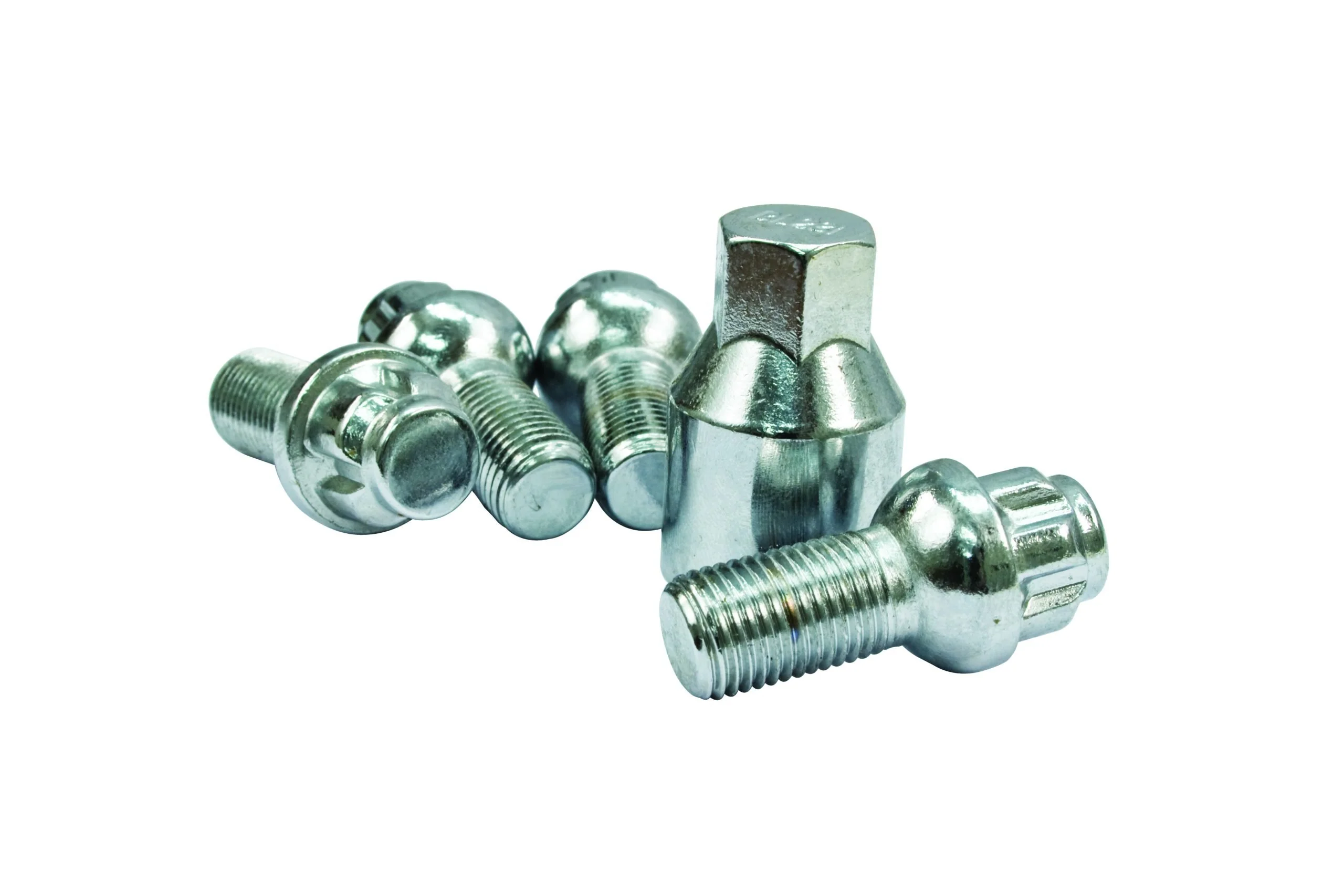 14mm-1.5, Ball Seat for 911 Alloys, Bolt, 25mm threaded area, Set of 4