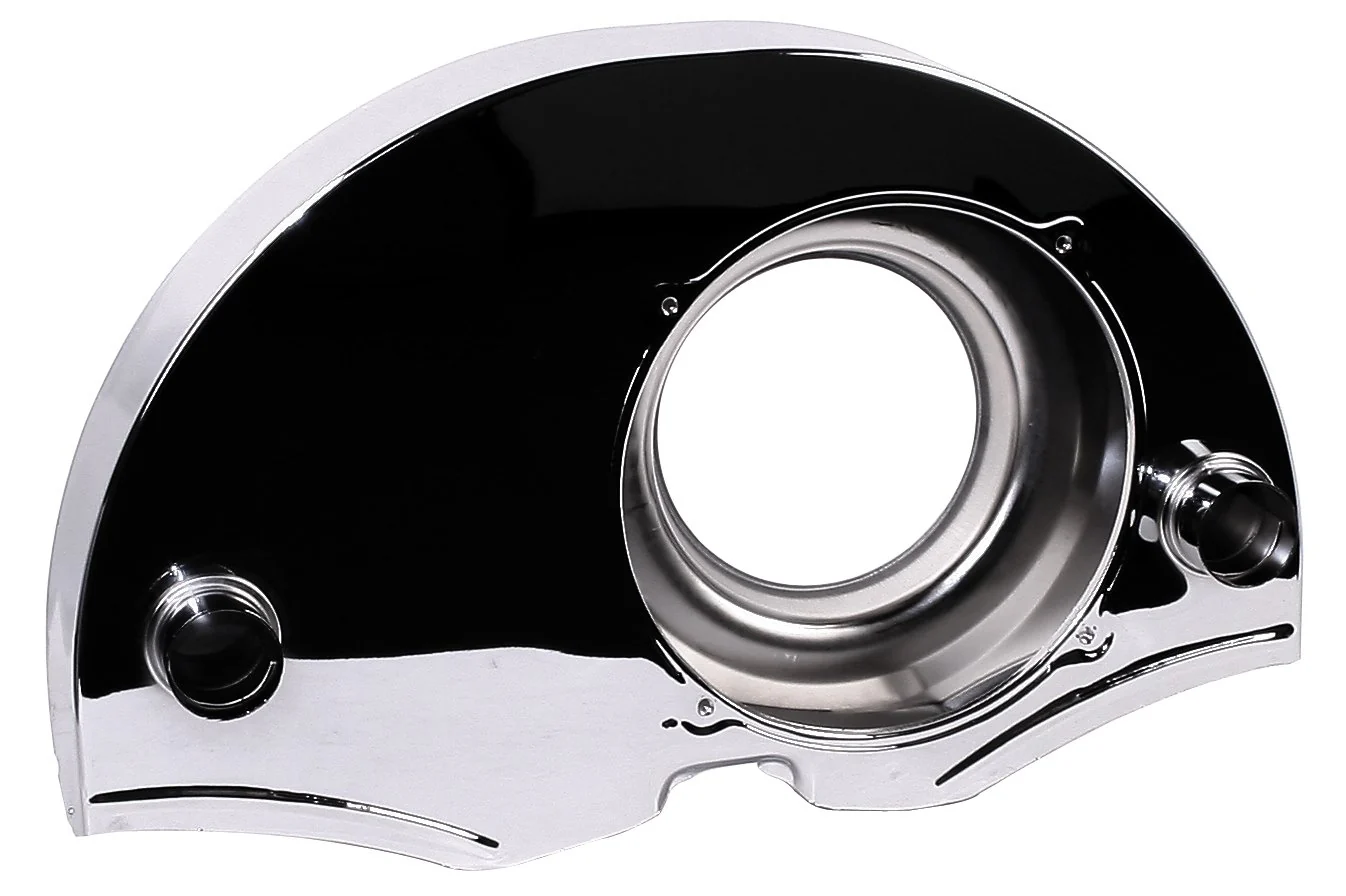 36HP Doghouse Shroud, Chrome with Ducts (Boxed)