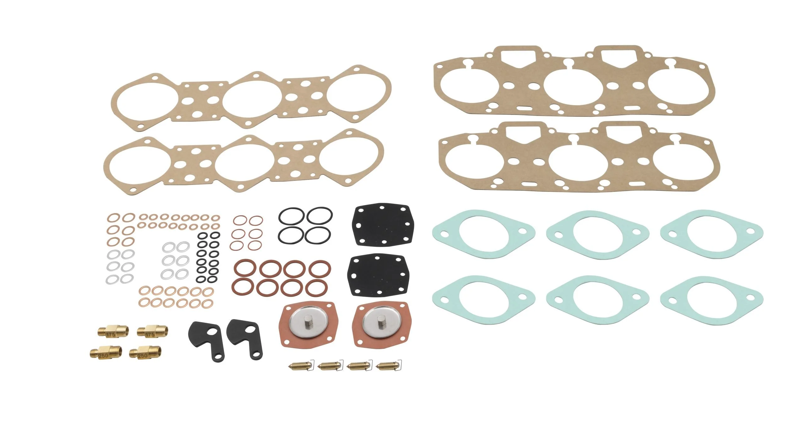 46mm PMO Carburetor Rebuild Kit - Components for PMO and Weber Carburetors (pair)