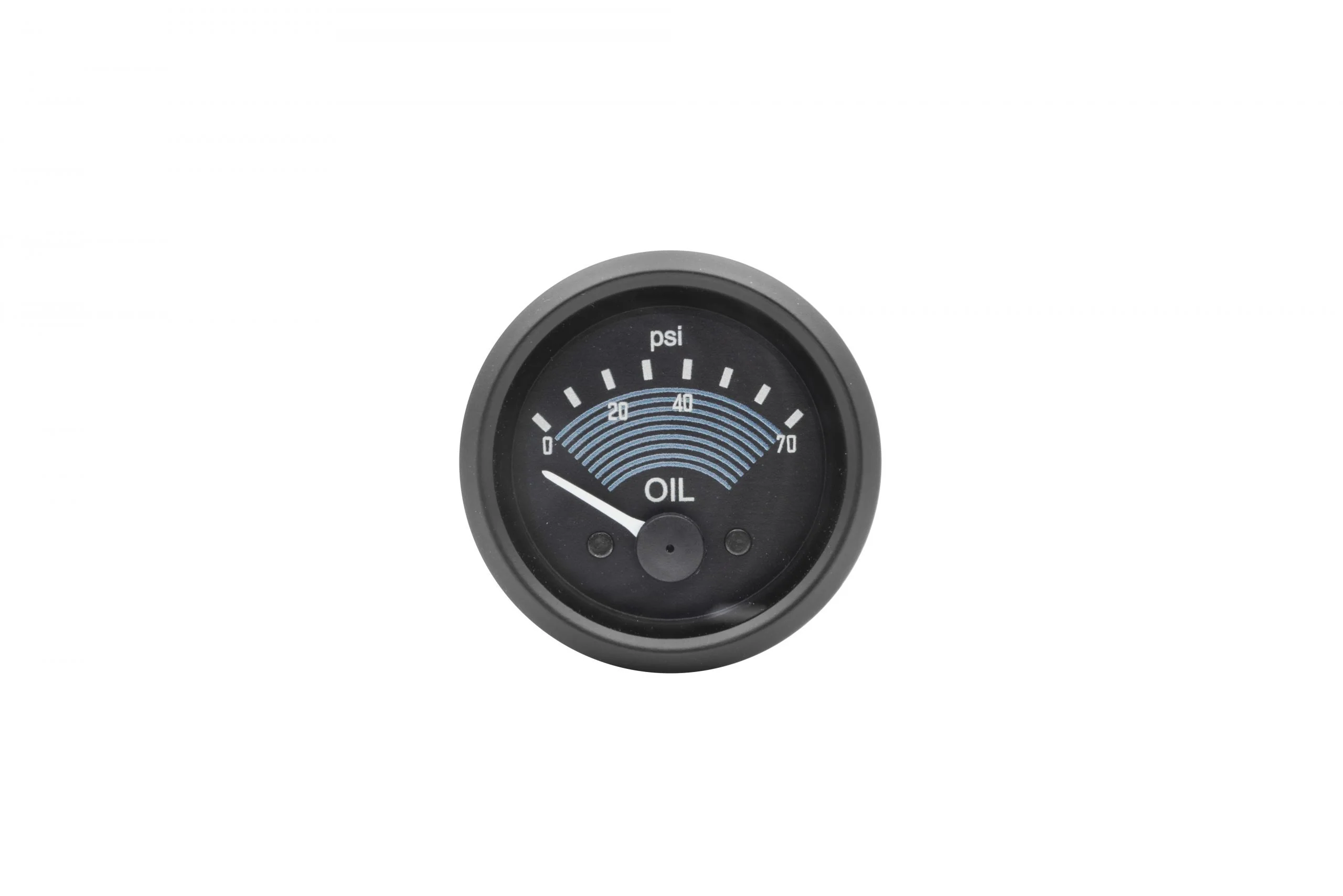 52mm 0-70psi Black Bezel Oil Pressure Gauge for Type 1