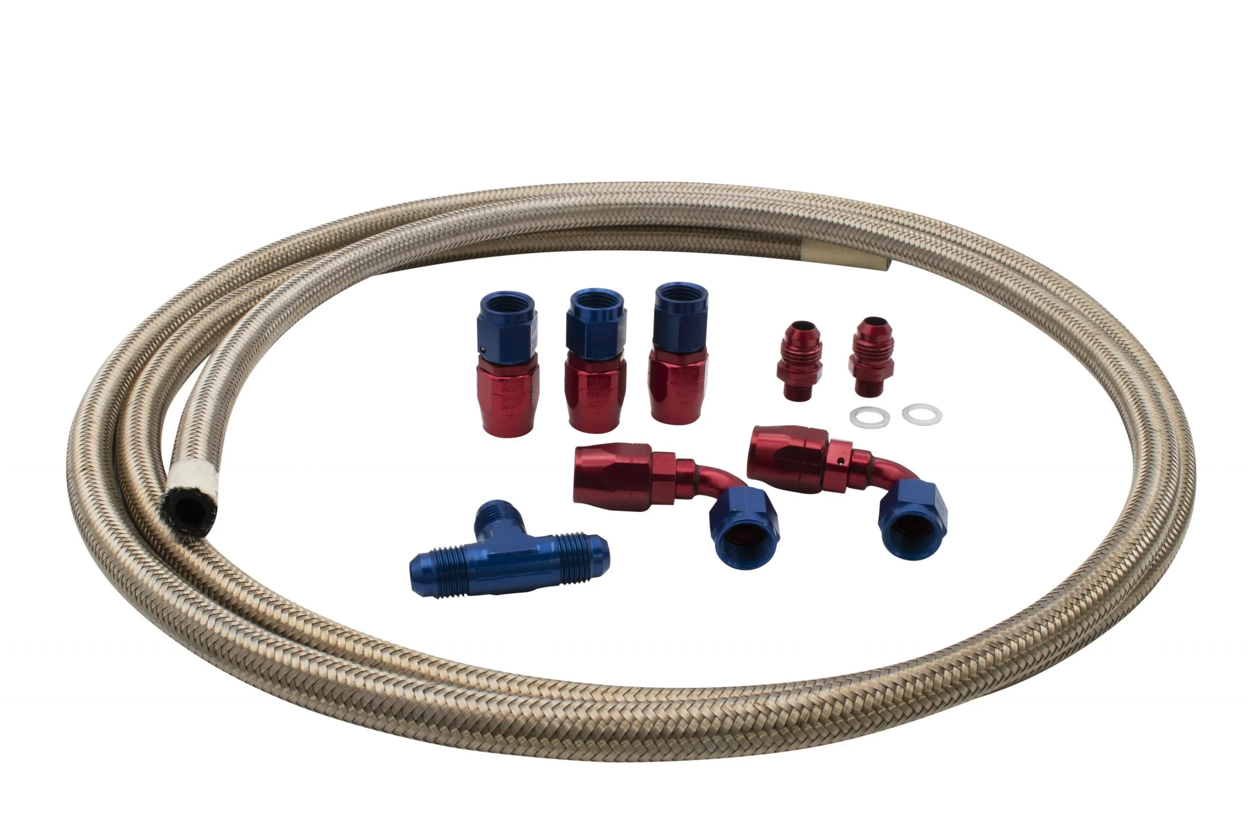 -6 AN IDA FUEL LINE XRP KIT STAINLESS STEEL