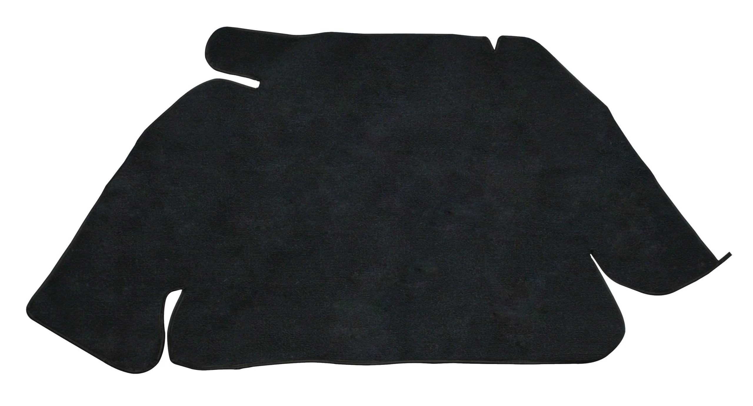 Trunk Carpet, 1-Piece, Black for VW Type 1 Sedan & Conv. (60-67)