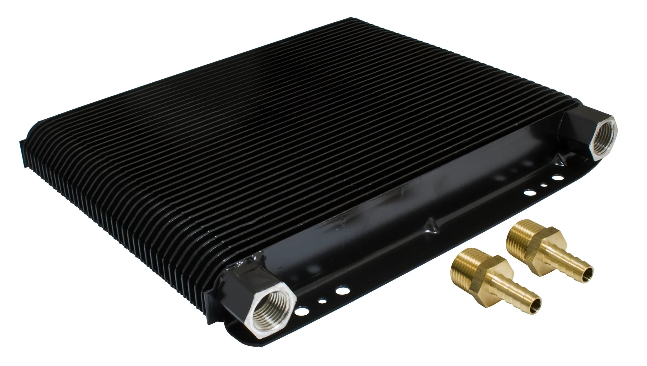 72 Plate Transmission Cooler, 9 1/4" x 11" x 1 1/2", 21,800 BTU, 24,000 GVW Rating