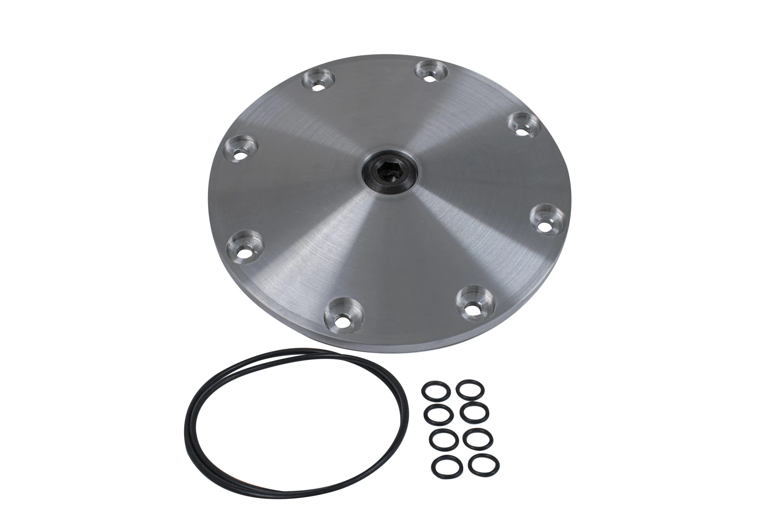 8-Bolt Mag X-Plate, Silver
