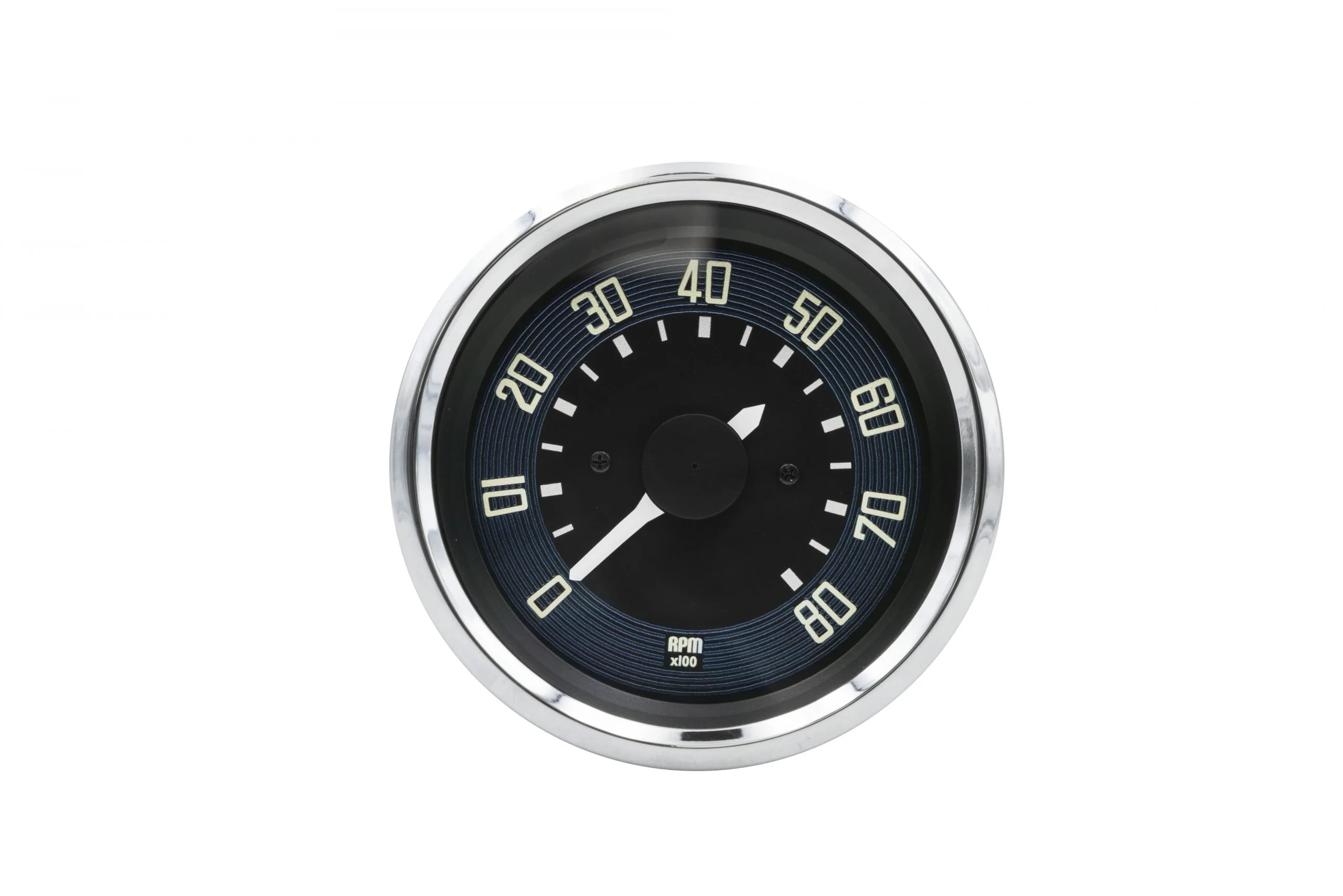 80mm 0-8000 RPM Chrome Bezel Tachometer for Type 1