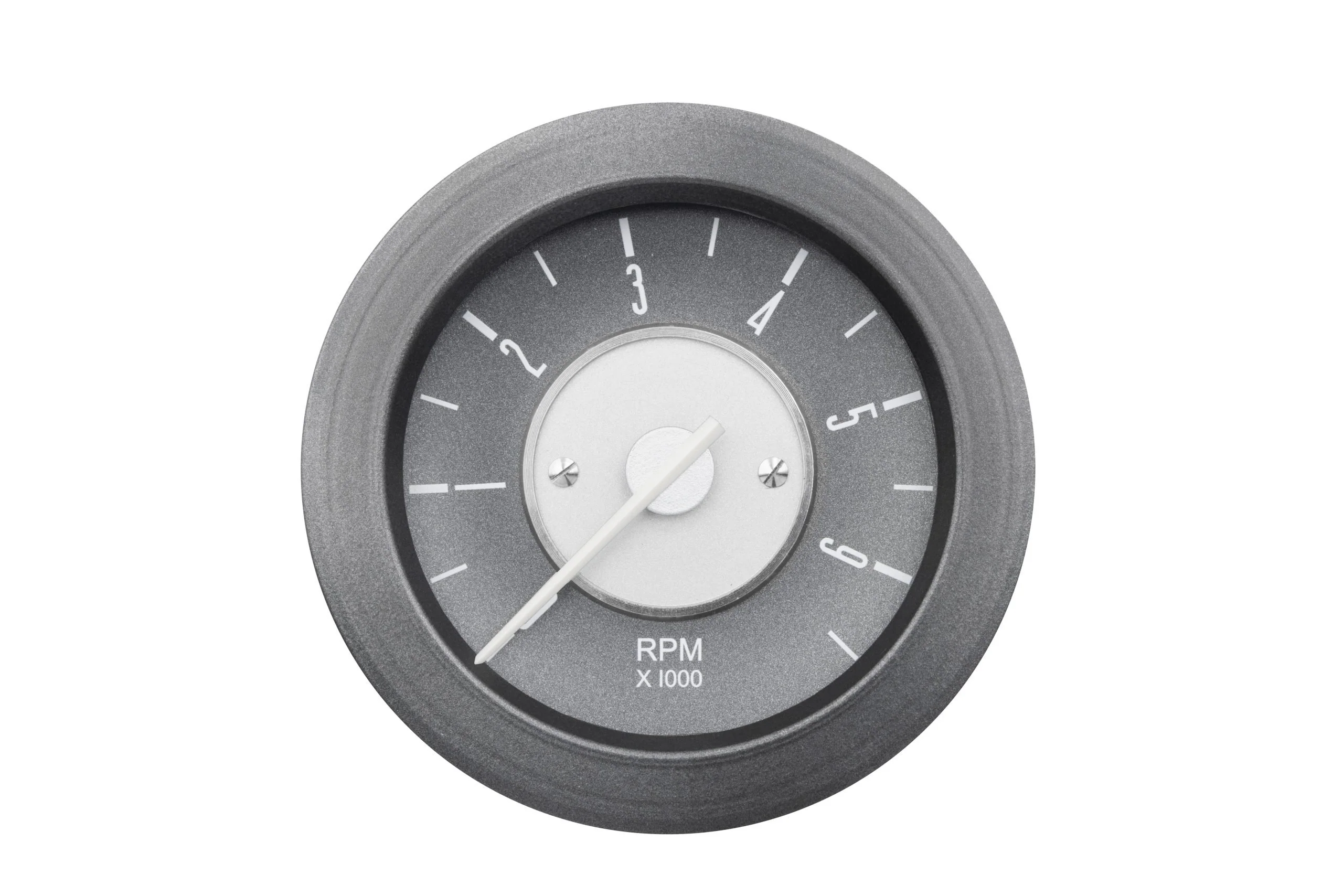 86mm 0-6000 RPM Gray Dial w/ Silver Center Tachometer for Type 2