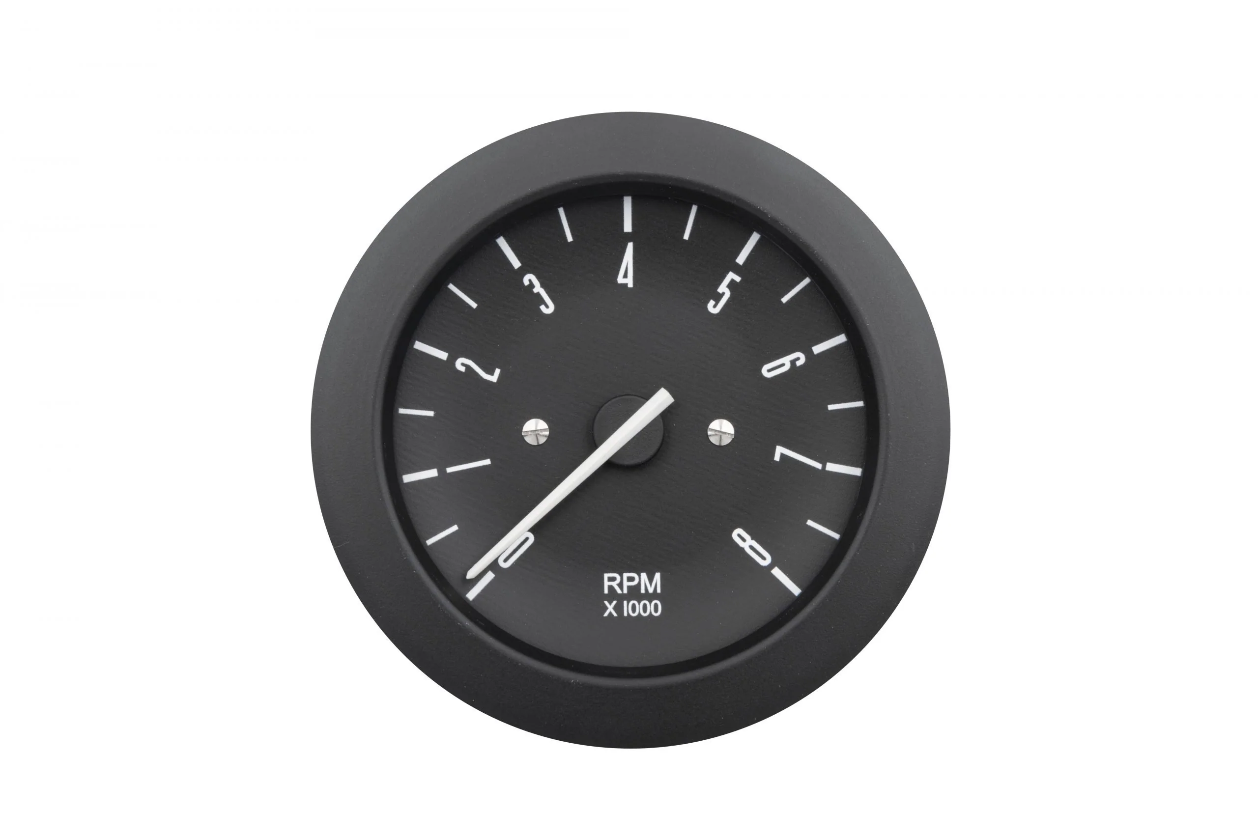 86mm 0-8000 RPM Black Dial Tachometer for Type 2
