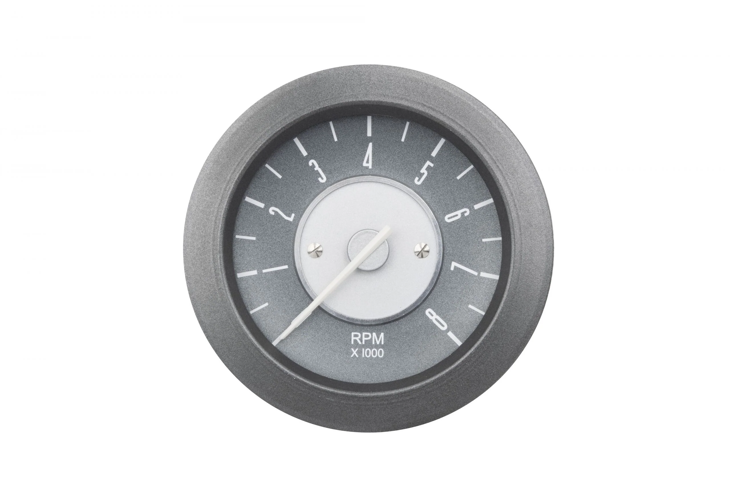86mm 0-8000 RPM Gray Dial w/ Silver Center Tachometer for Type 2