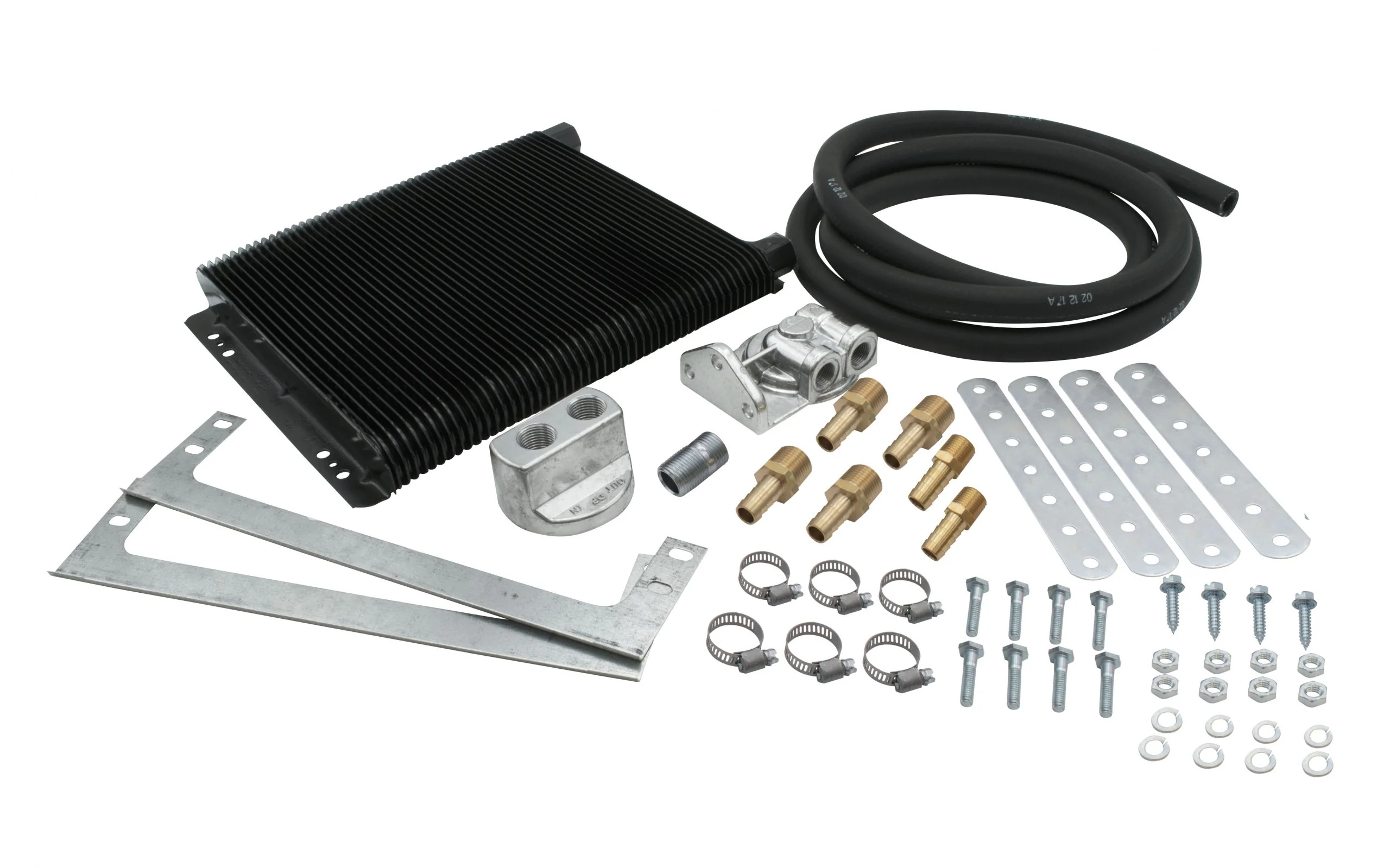 96-Plate Oil Cooler Kit with Bypass Adapter