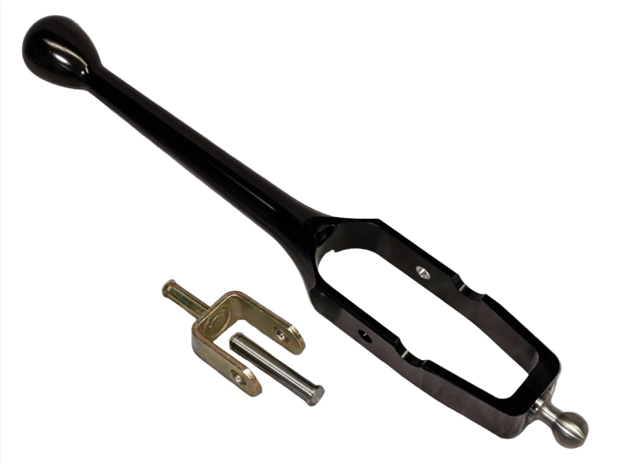 964/ 993 Billet Billet Aluminum Short Shifter/ Integrated Knob- Black - Image 2