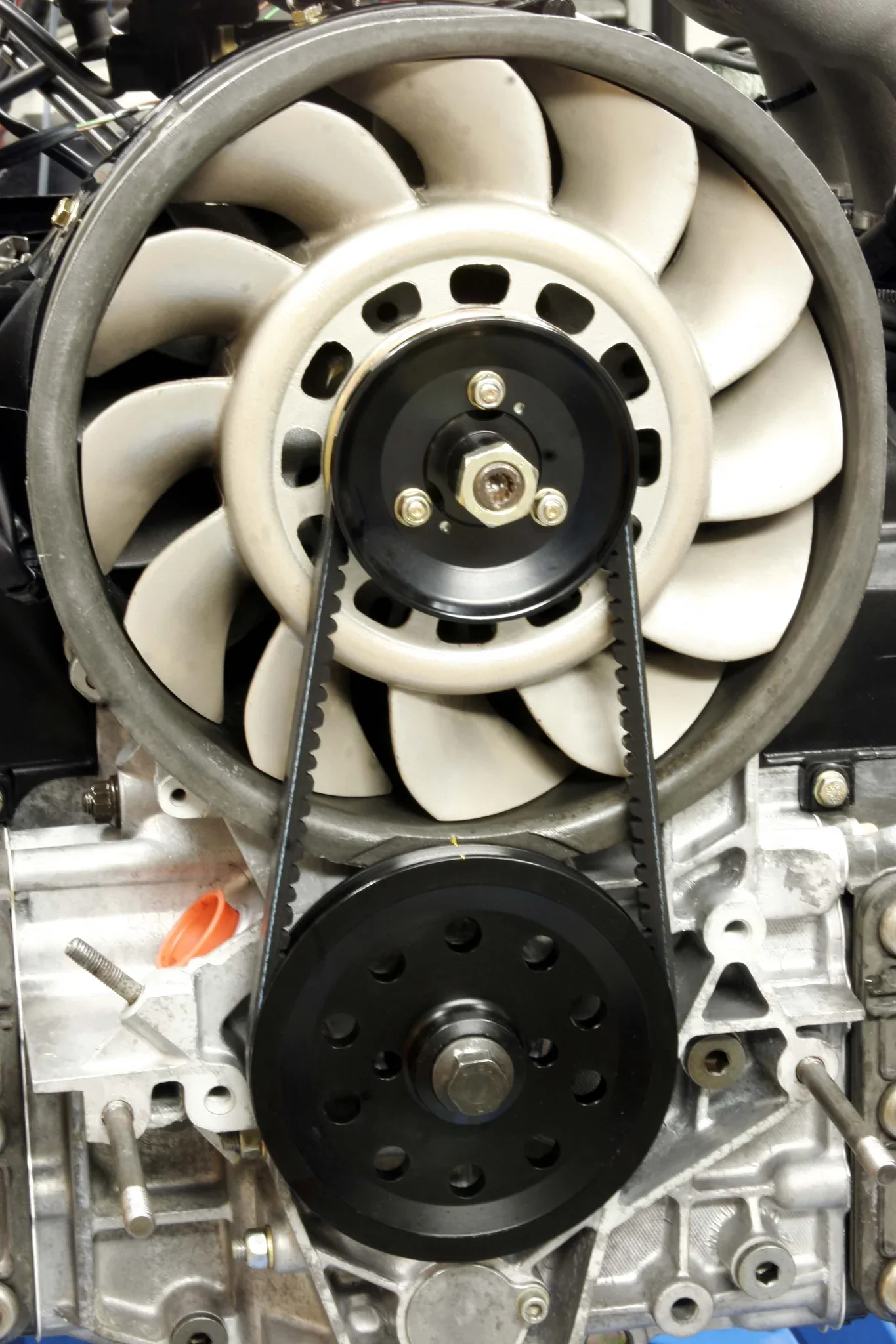 964/993 Fan Pulley- Black Finish - Image 2
