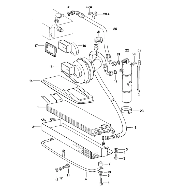 A/C Receiver Drier for Porsche 911 (1984-89) - Image 2