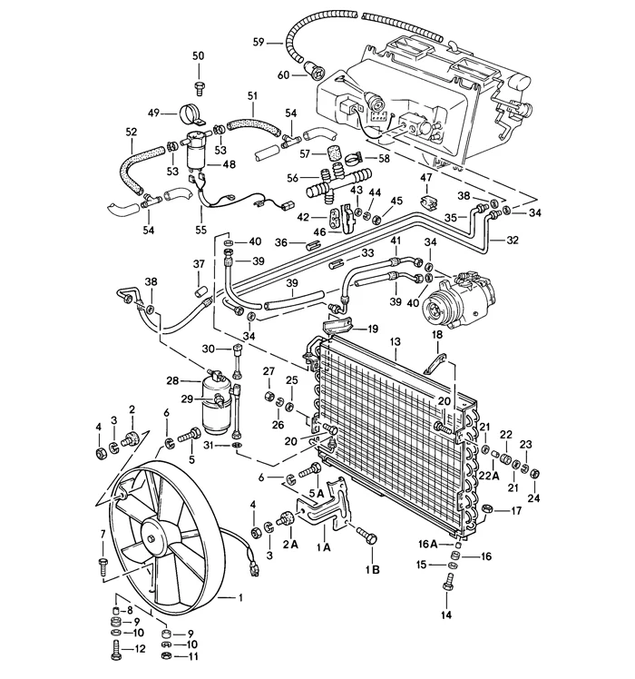 A/C Receiver Drier for Porsche 928 (1978-86) - Image 2