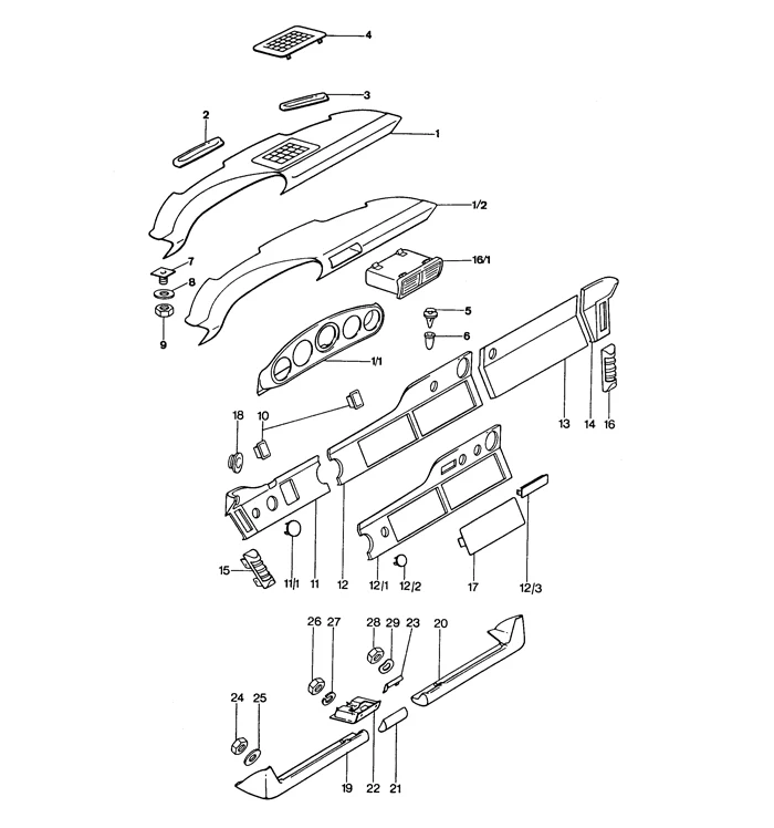 AC Vent for Porsche 911, 930 (1977-85) - Image 3