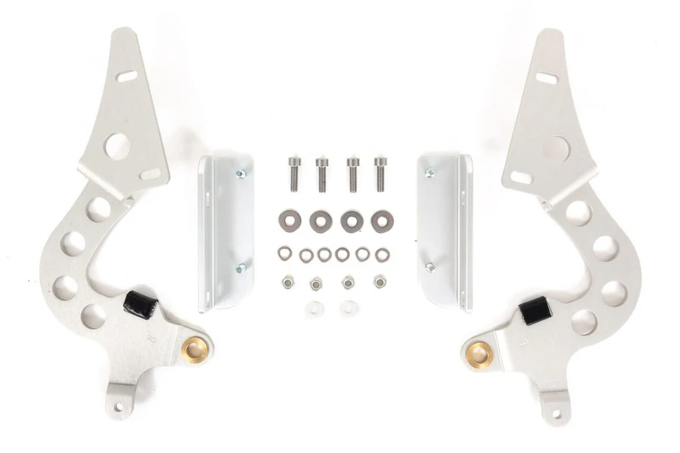 Adjustable Billet Rear Decklid Hinges - Adapter Bracket for Porsche 911/912/930 with 964 Decklid - Image 2