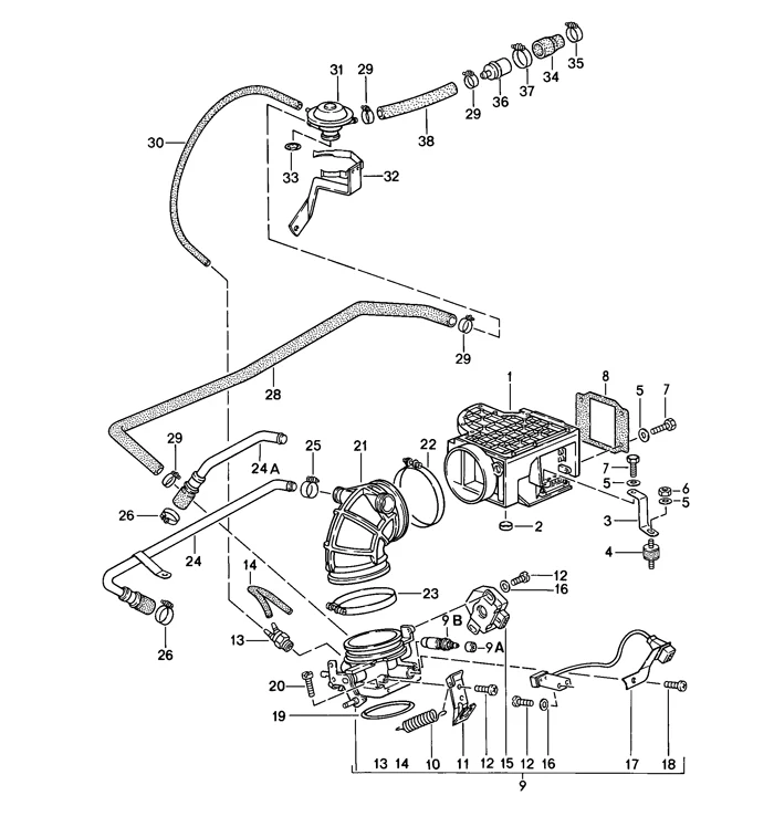 Air Intake Boot for Porsche 911 (1984-89) - Image 3