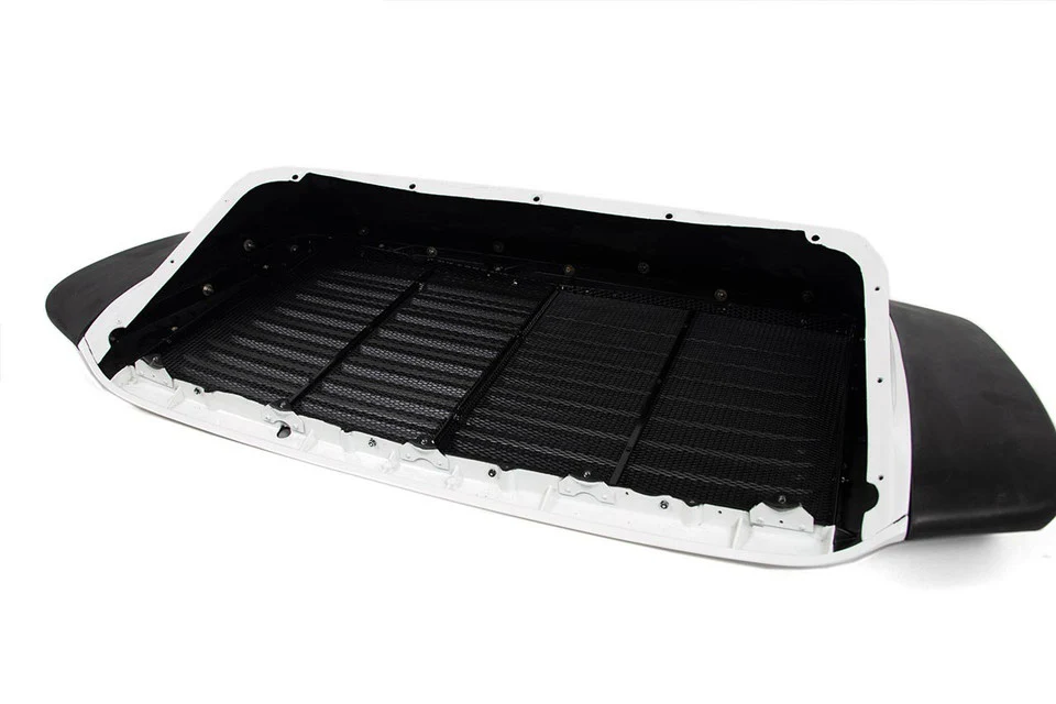 Aluminum Mesh "Teatray Tail" Grill Inserts for Porsche 930/M491 (1975-89)
