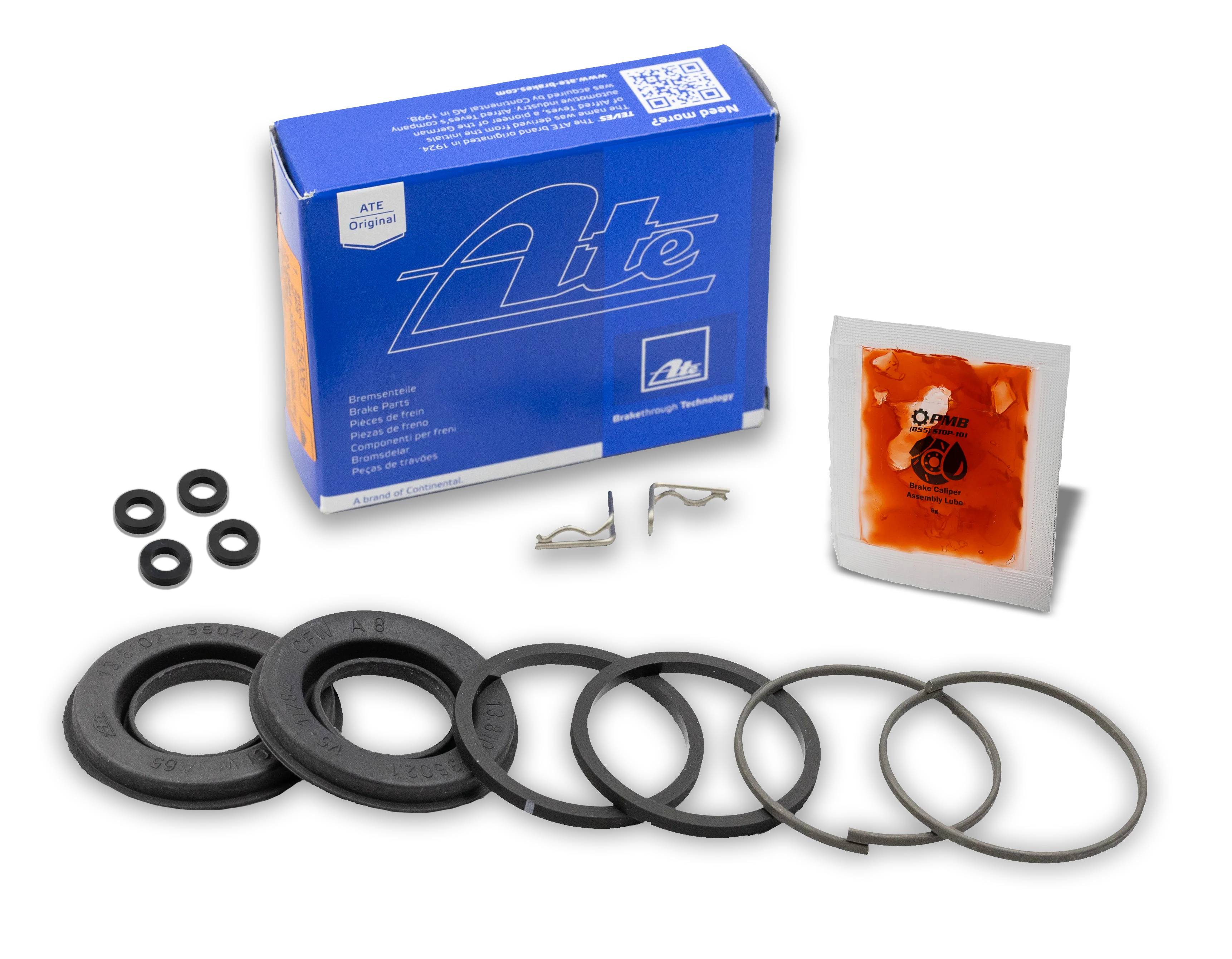 ATE 38mm Rear Caliper Seal Kit for 1976 912E