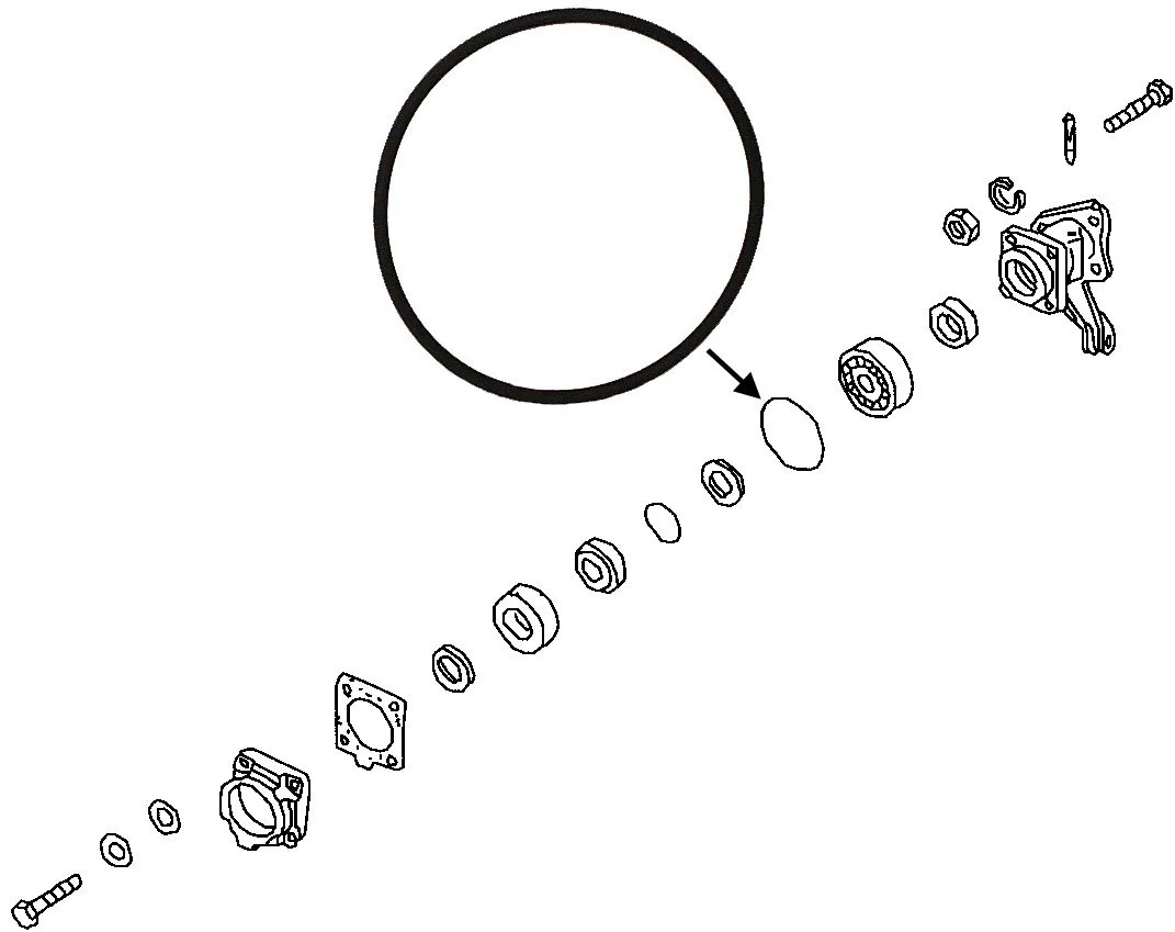 AXLE BEARING O-RING