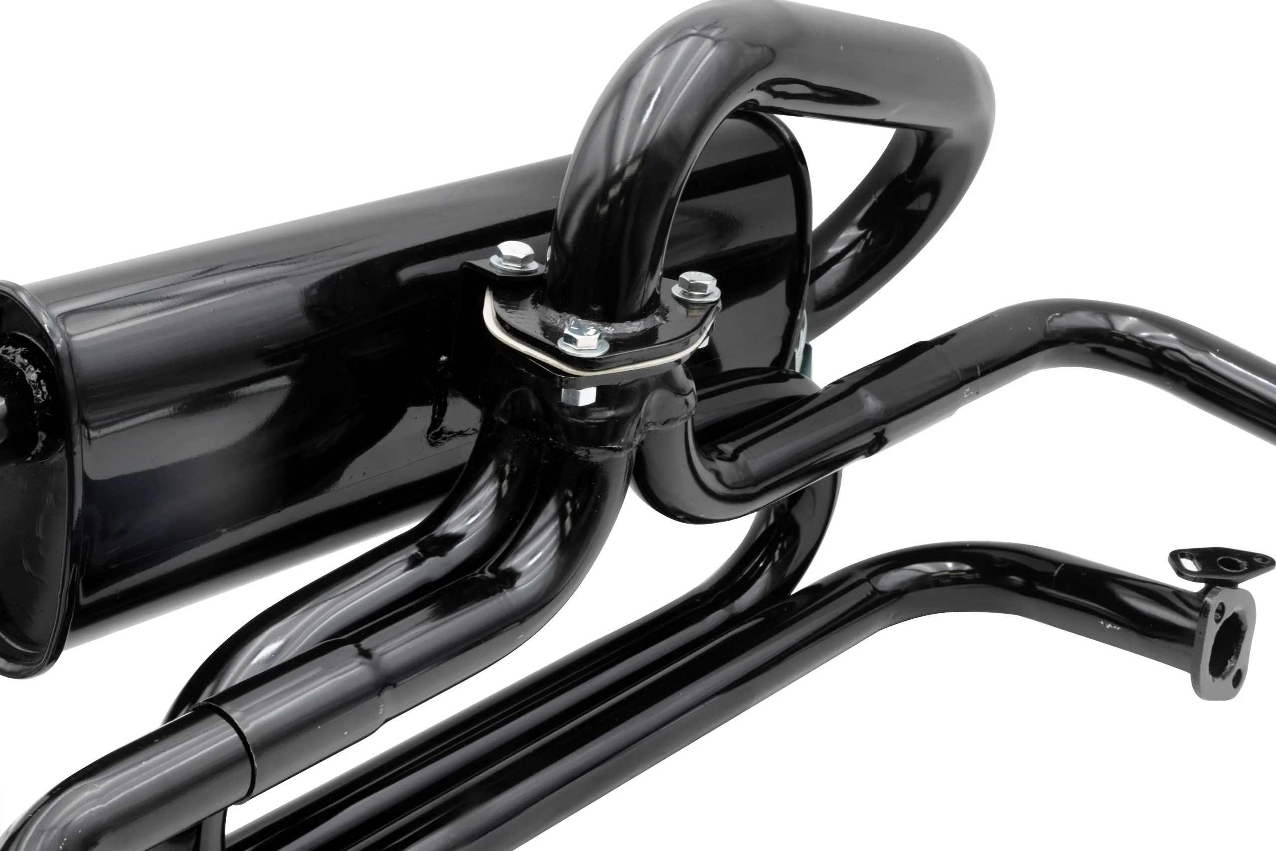 Baja Exhaust System, w/ Single Quiet Muffler Eliminates Heater Boxes - Image 2