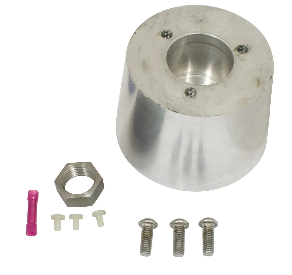Banjo Steering Wheel Boss Kit 3-Bolt Mount with 40 Splines Fits Type 1 & Ghia 60-74 1/2, Type 3 60-71