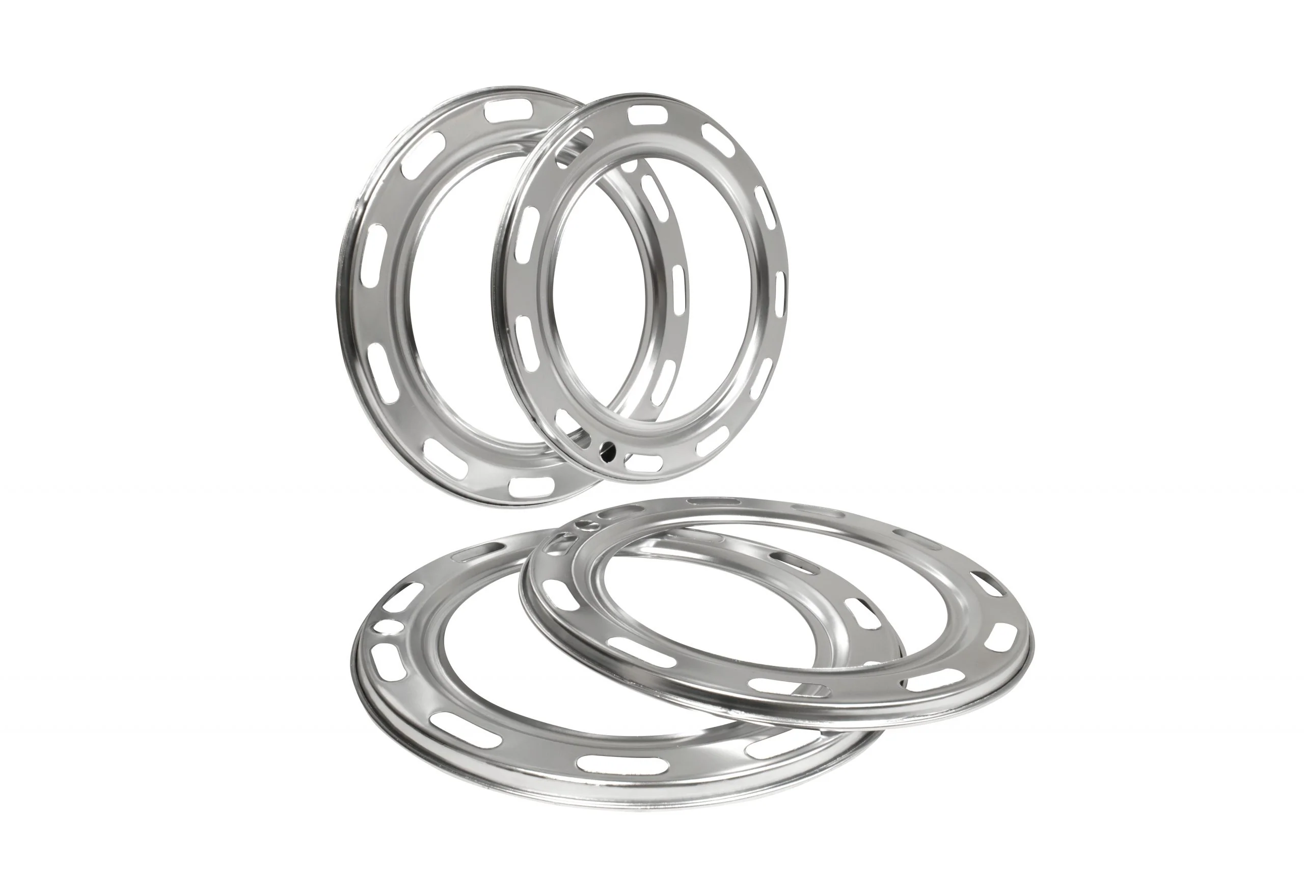 Beauty Rings, Early, 49-65, 11 Holes, Set of 4 (Bagged)