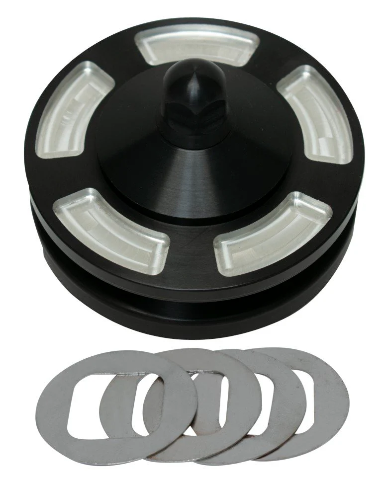 Billet Alternator Pulley, Black