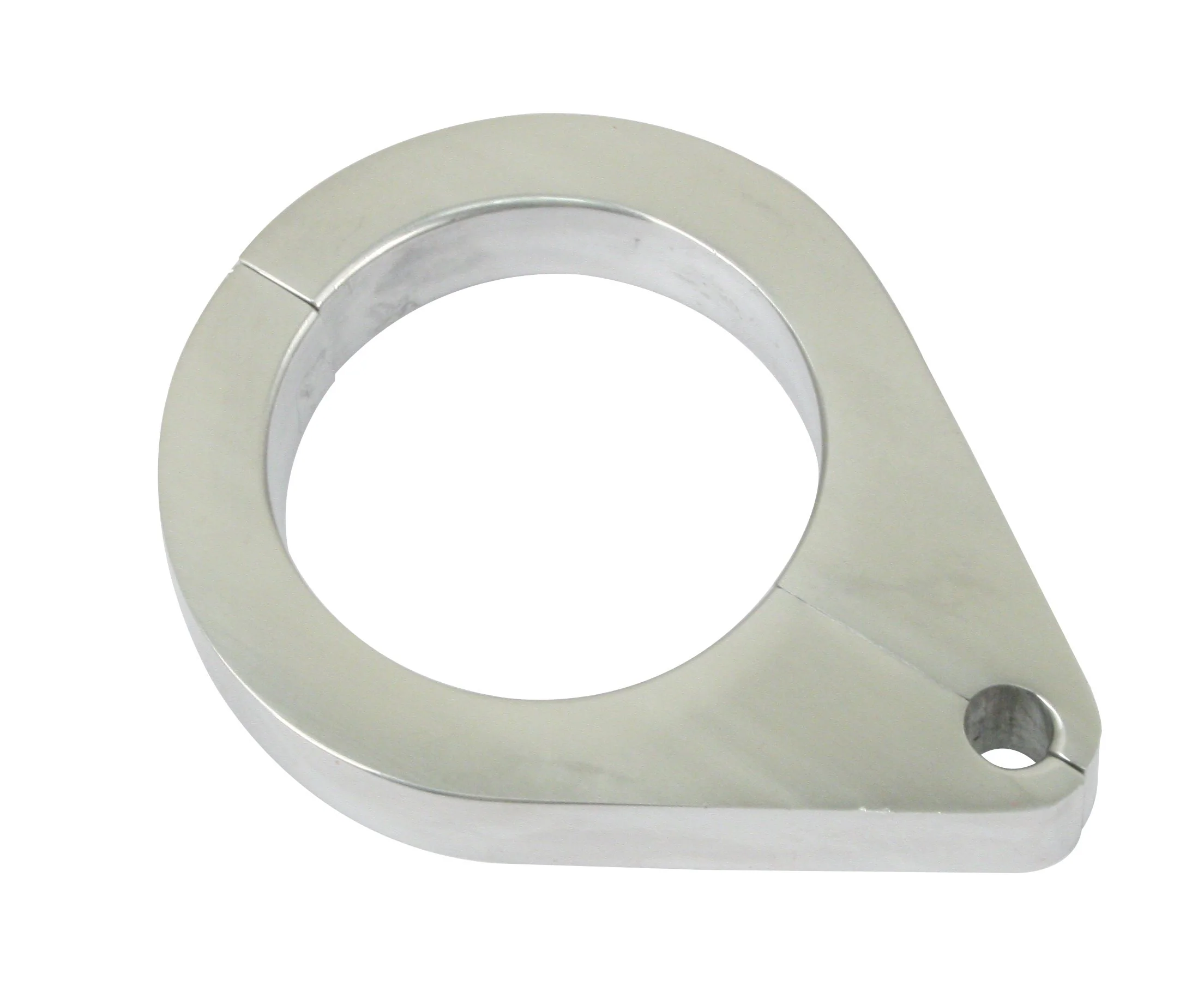 Billet Brake Line Bracket, Swing Axle, 1 3/4" Rear Brake Line - Clamps to Swing Arm