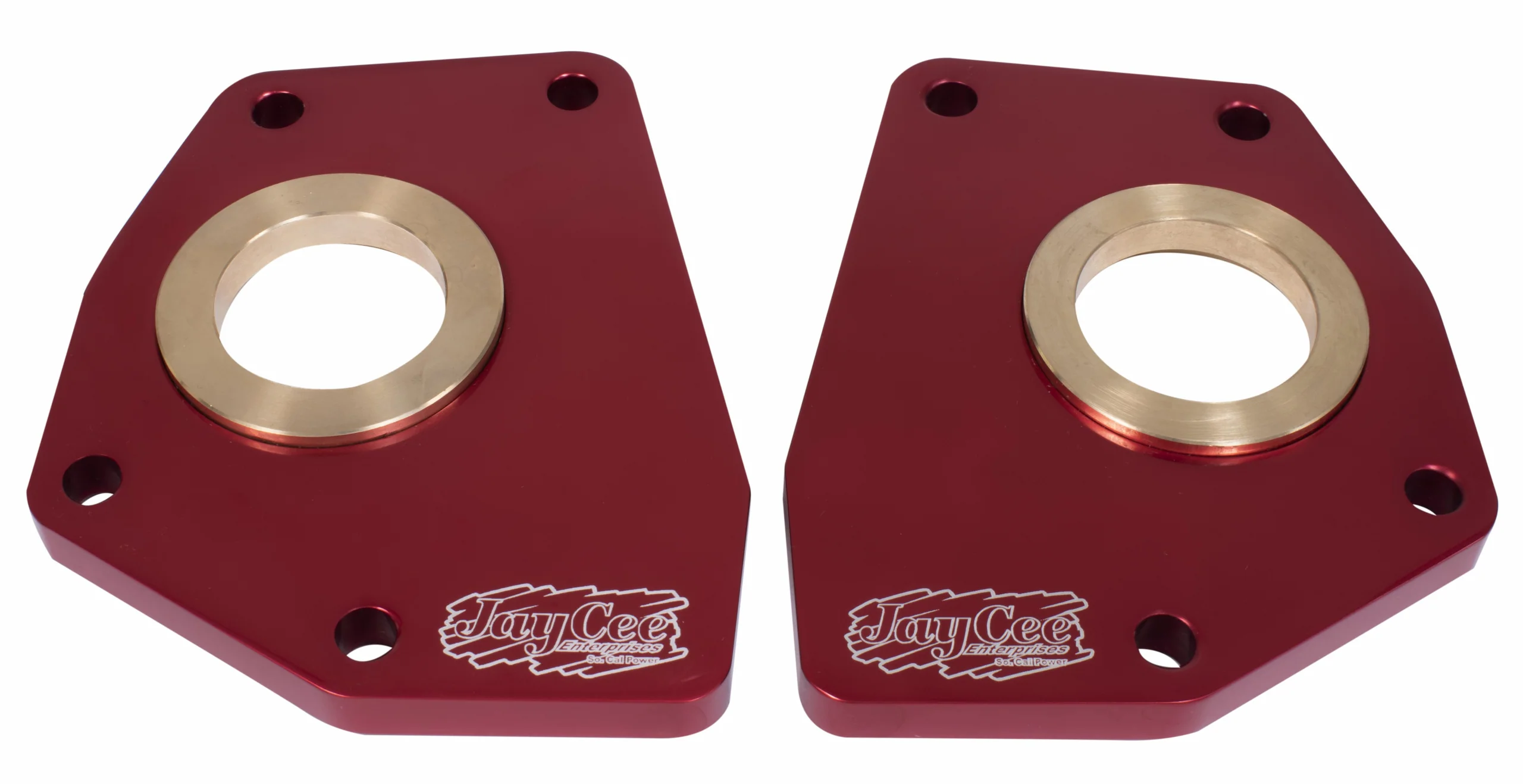 Billet Spring Plate Retainer, Red