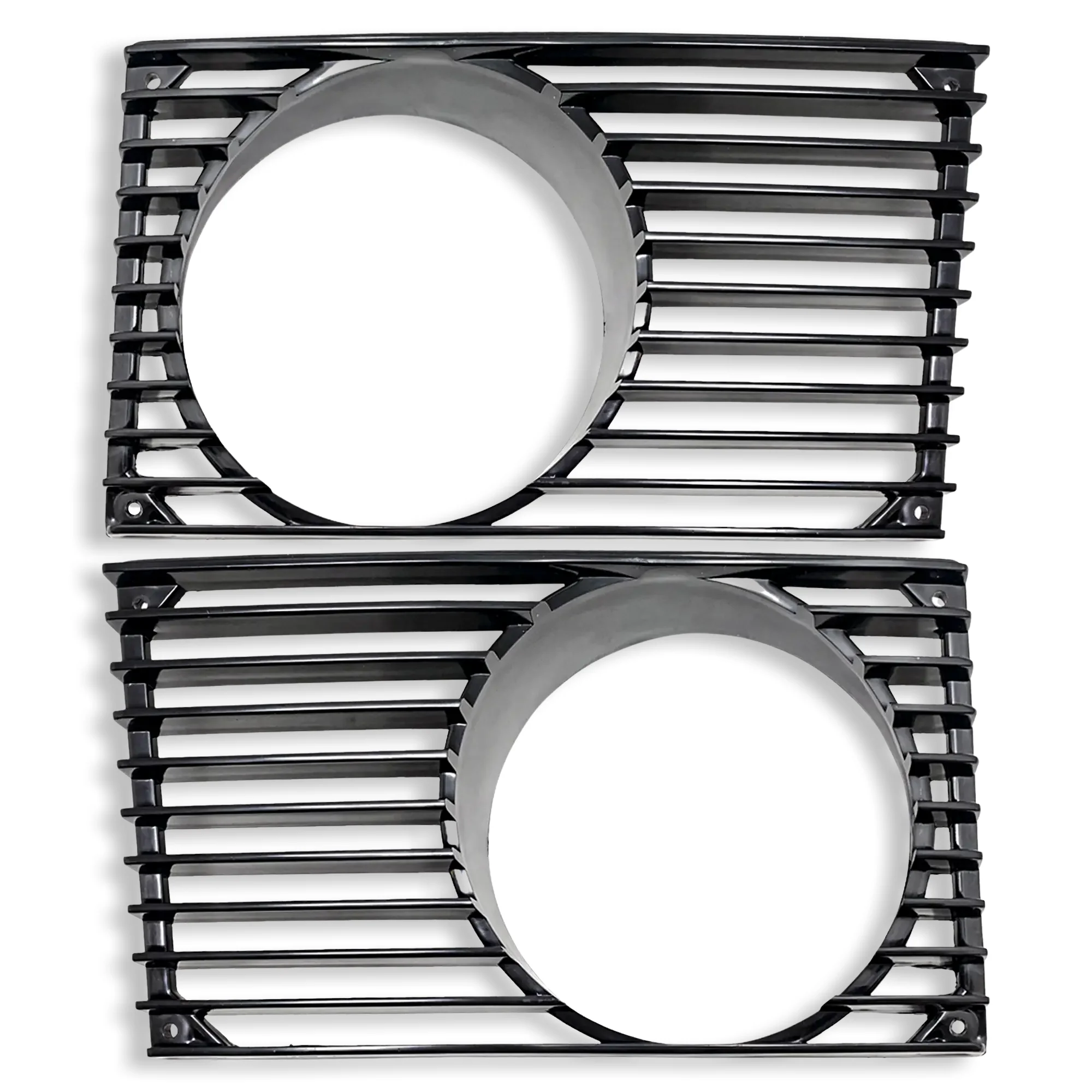 914Rubber Black Fog Light Grille Set for Porsche 914 (1970-74)
