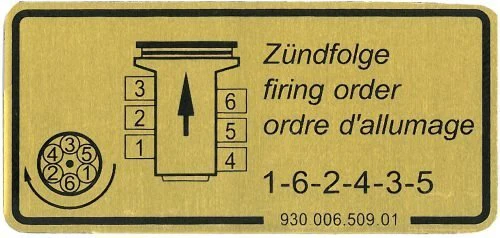 BODY DECAL FIRING ORDER 911 - Image 3