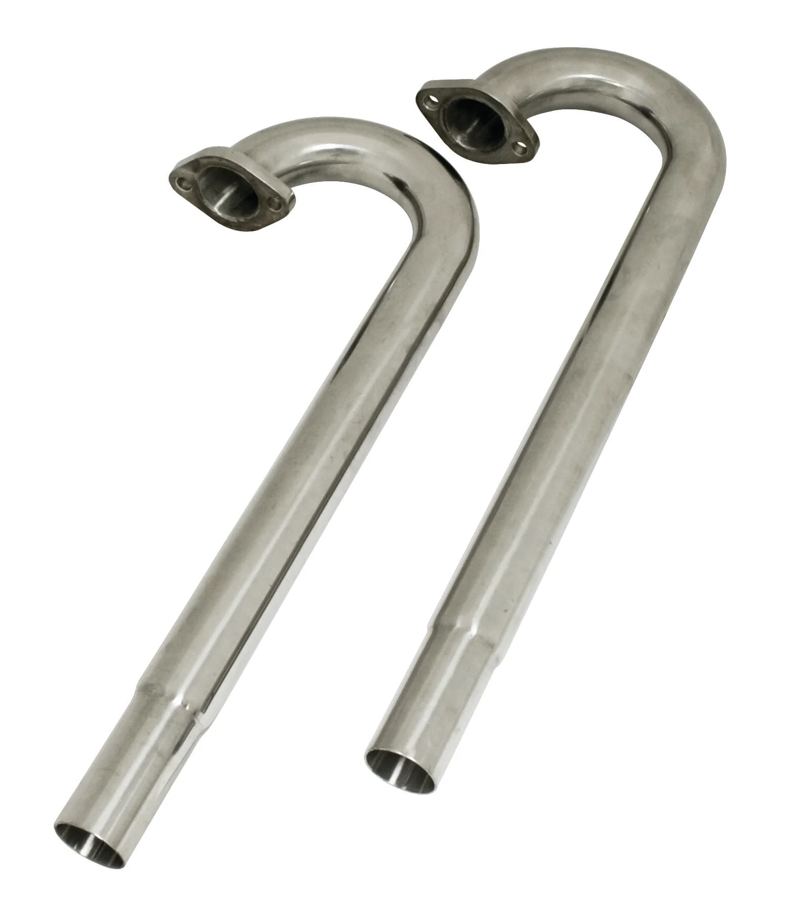 BUGPACK Stainless Steel Deluxe J-Tubes for VW Type 1 & Type 2