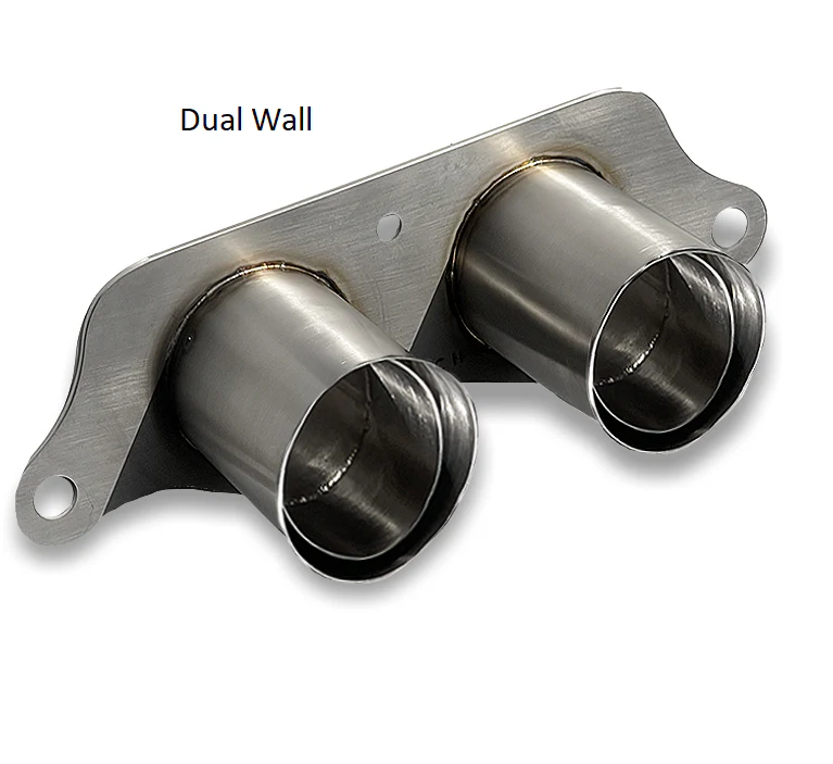 Bursch Porsche GT3-Style Exhaust Tips - Image 3