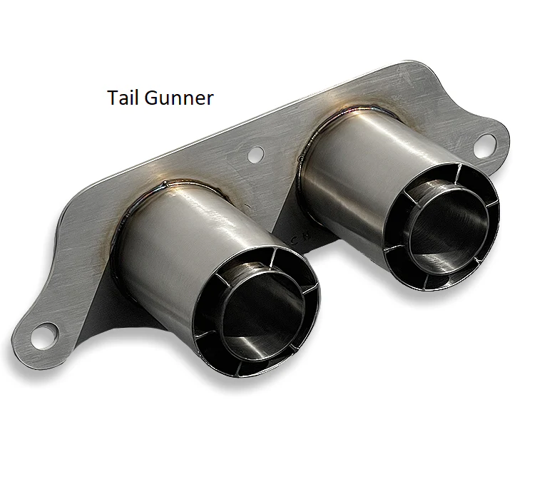 Bursch Porsche GT3-Style Exhaust Tips - Image 5