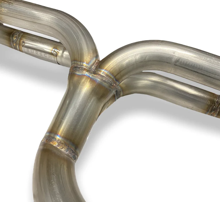Bursch Stainless Steel Exhaust System with Muffler for Porsche 356 (1960-65) - Image 3