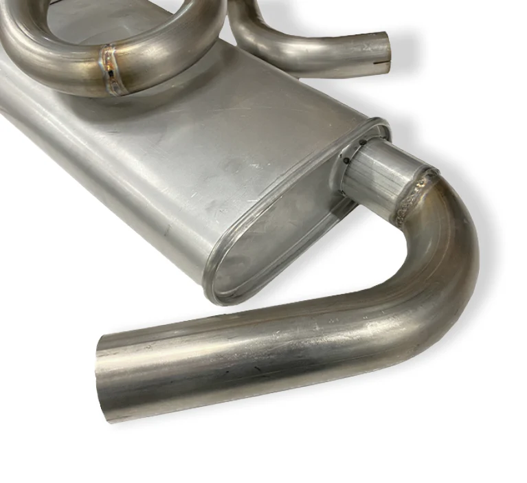 Bursch Stainless Steel Exhaust System with Muffler for Porsche 356 (1960-65) - Image 4