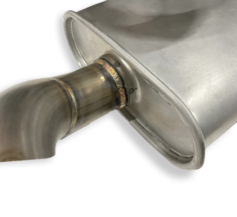 Bursch Stainless Steel Exhaust System with Muffler for Porsche 912 (1965-69) - Image 4