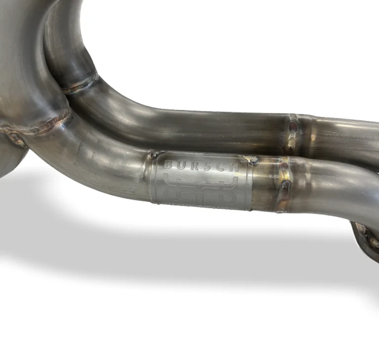 Bursch Stainless Steel Exhaust System with Muffler for Porsche 912E - Image 5