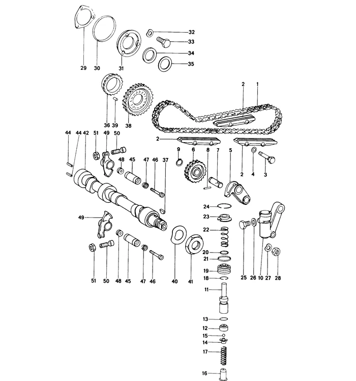 Camshaft Flange Cover for Porsche 911 (1965-98) and 914-6 (1970-72) - Image 2