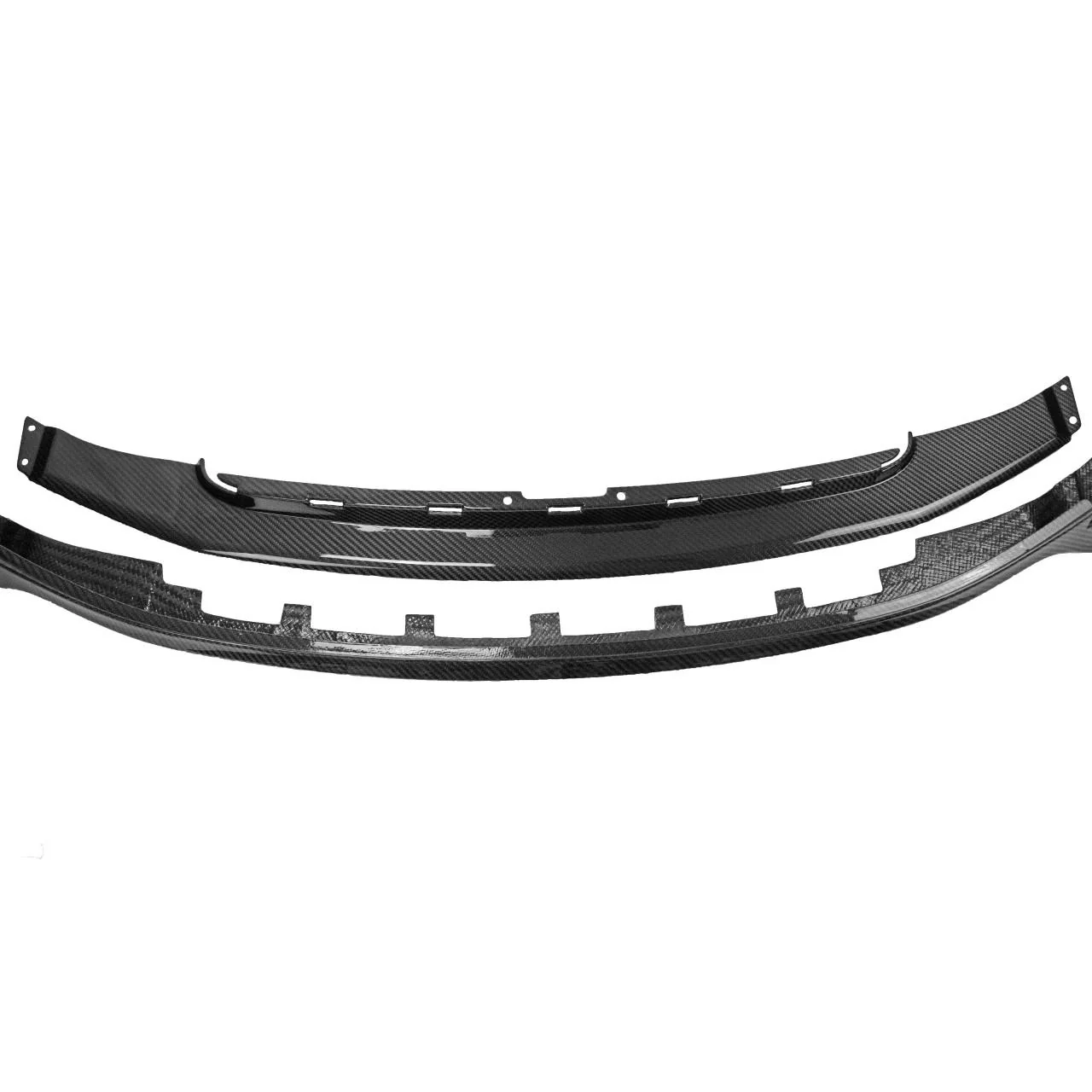 Carbon Fiber 2 Piece Front Bumper Splitter - Porsche 991.2 - Image 4