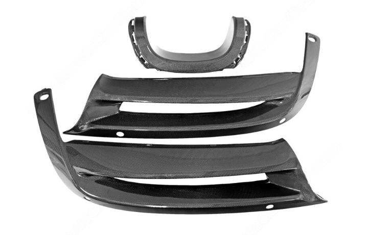 Carbon Fiber Carbon Fiber Rear Diffuser Assembly - Porsche 981 Boxster/Cayman - Image 2