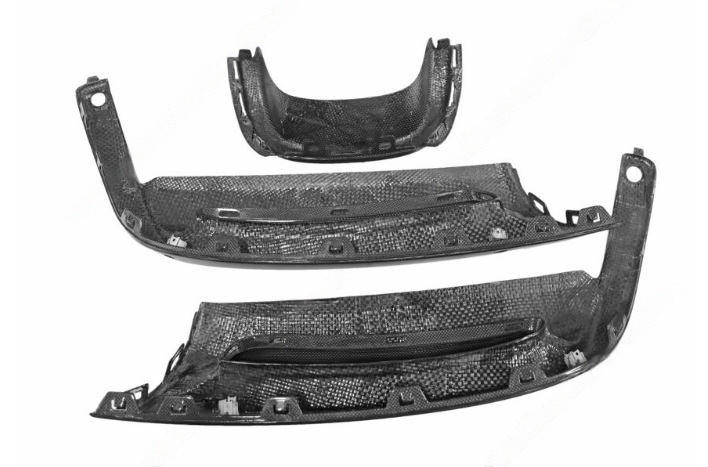 Carbon Fiber Carbon Fiber Rear Diffuser Assembly - Porsche 981 Boxster/Cayman - Image 3