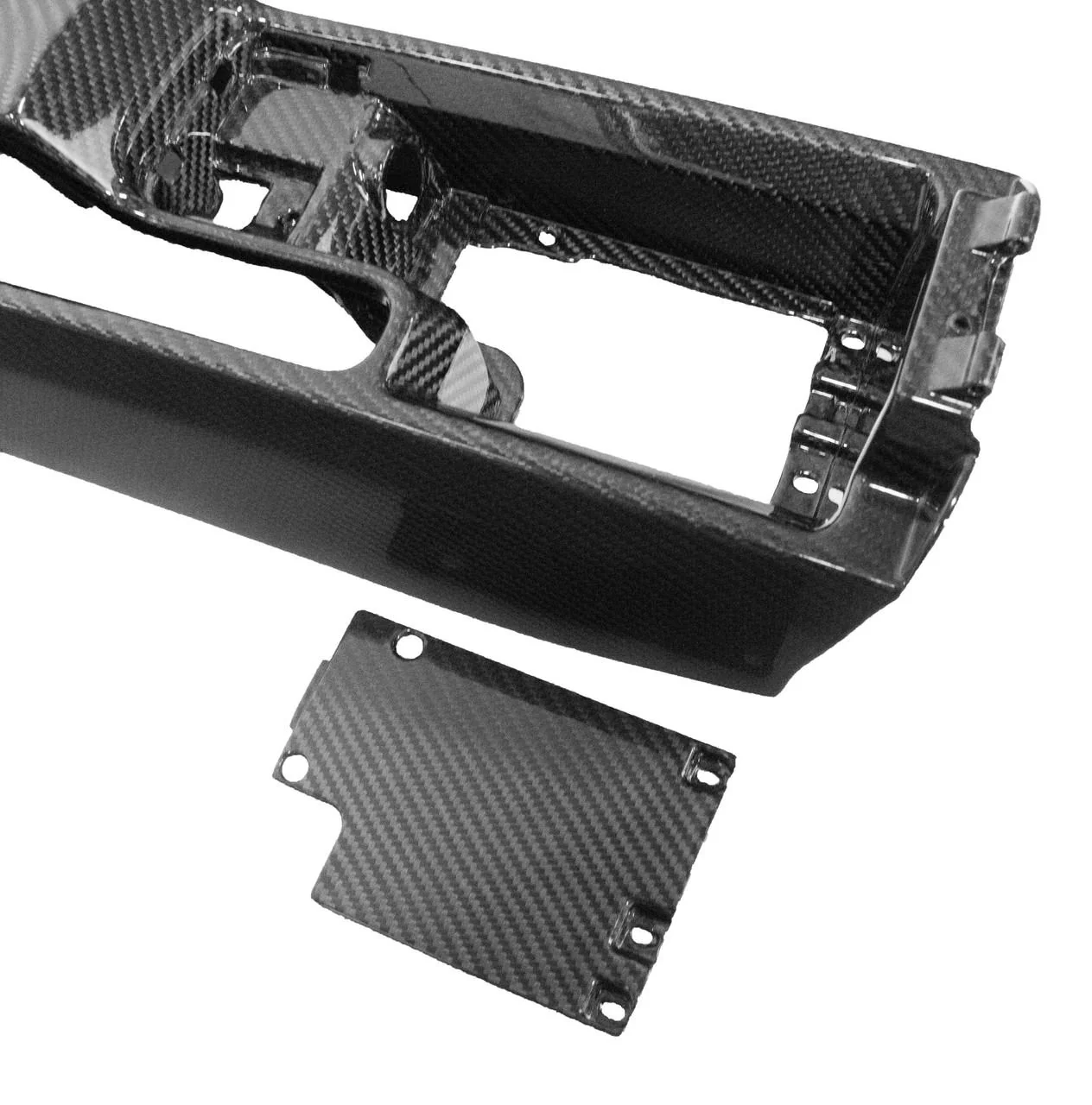 Carbon Fiber Center Console Assembly - Porsche 996 - Image 4