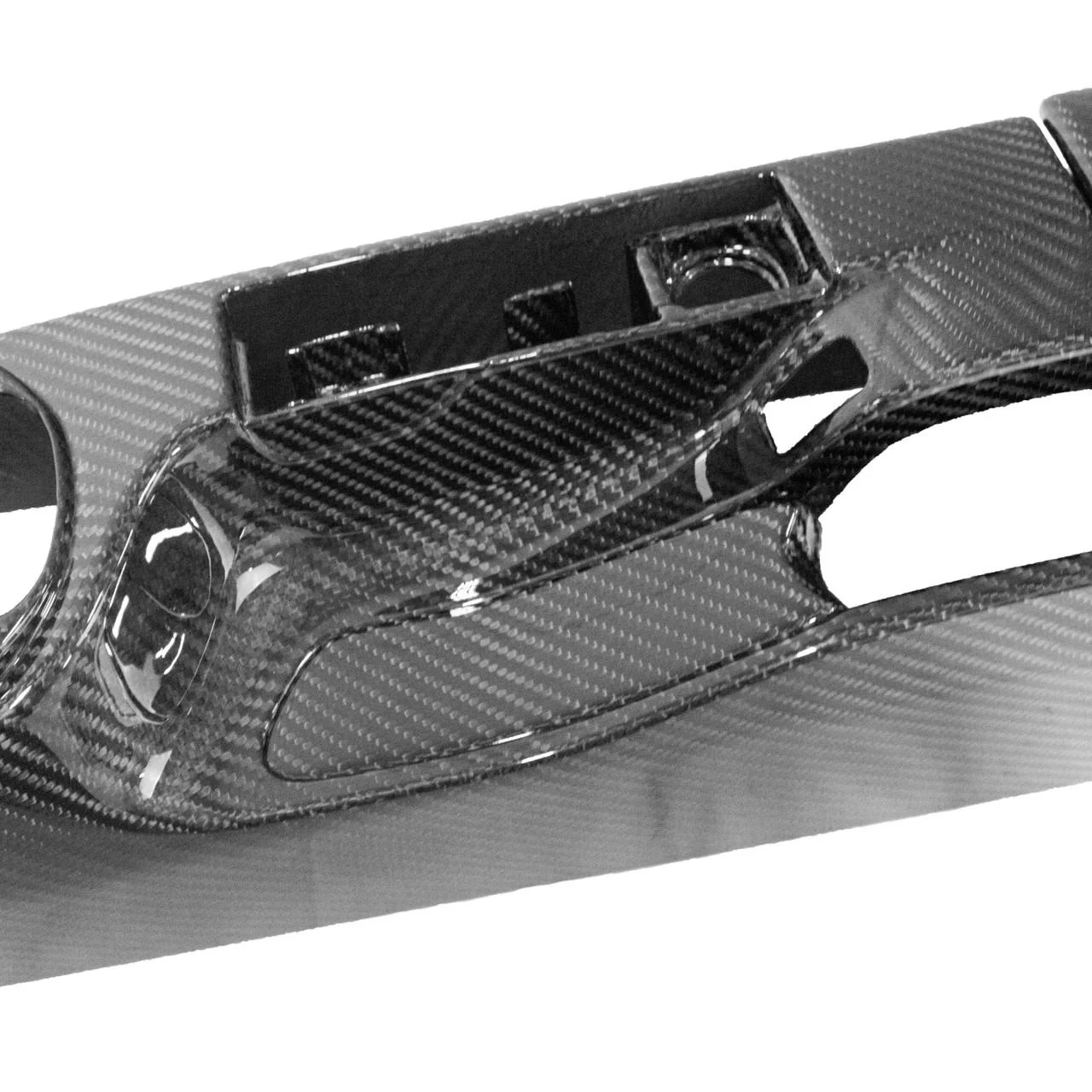 Carbon Fiber Center Console Assembly - Porsche Boxster Cayman 987 - Image 3