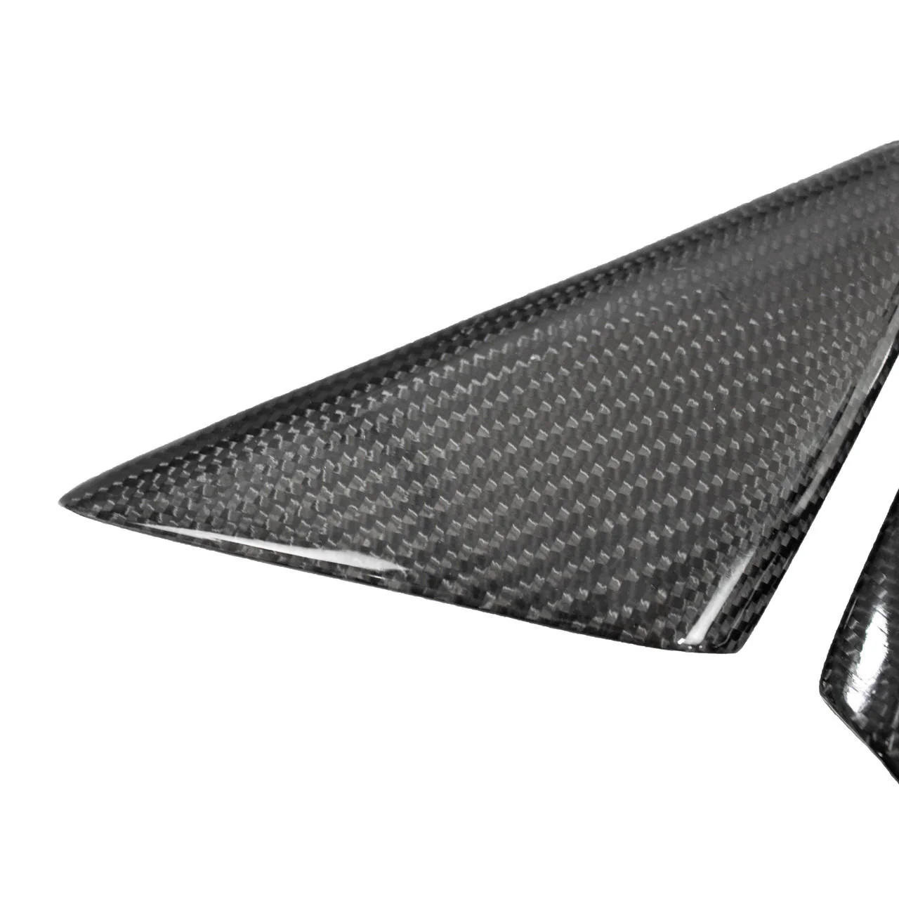 Carbon Fiber Outer Mirror Triangle Trim - Porsche 991.1 and the 991.2 - Image 2