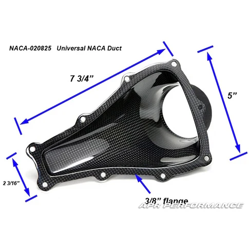 Carbon Fiber Universal Fitment Funnel NACA Ducts - Image 3